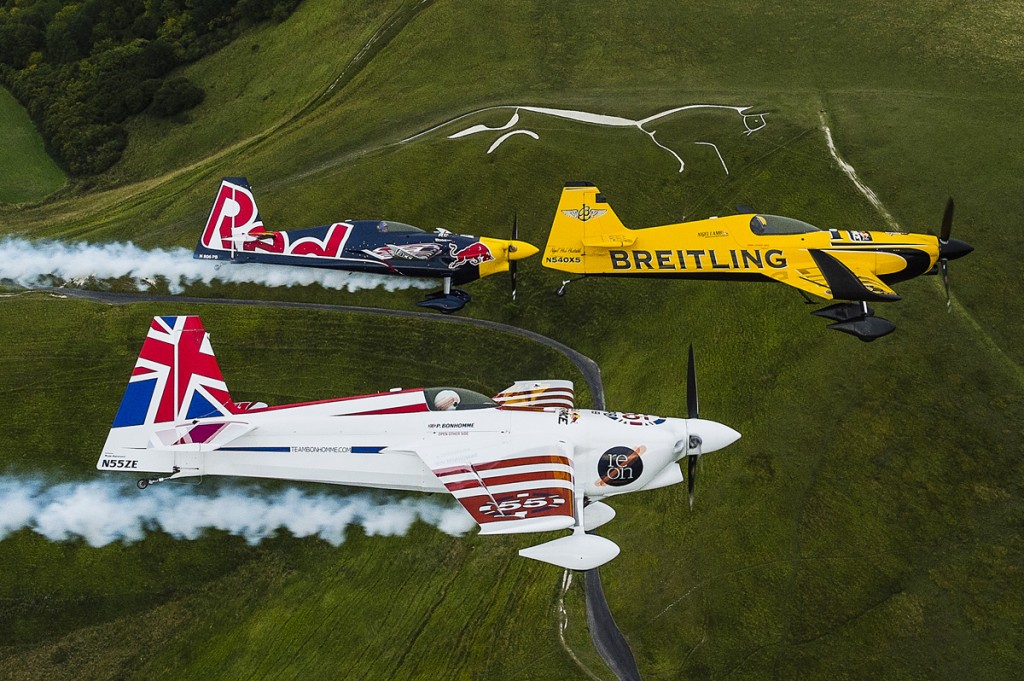 Nigel Lamb (GBR), Paul Bonhomme (GBR) and Peter Besenyei (HUN) - Recon Flight - Armin Walcher / Red Bull Content Pool