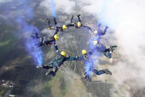 The Tigers Freefall Parachute Display Team