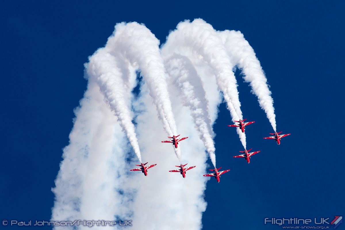 NEWS: RAF Red Arrows, BBMF and Typhoon confirmed for Bournemouth Air Festival