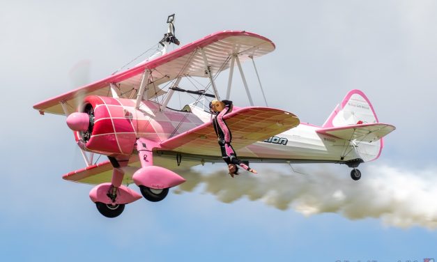 NEWS: Danielle Wingwalker and Red Arrows star at Airbourne: Eastbourne International Airshow