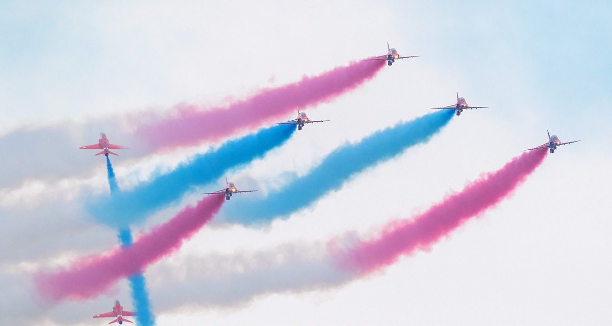 NEWS: Red Arrows return for all four days at Eastbourne Airshow