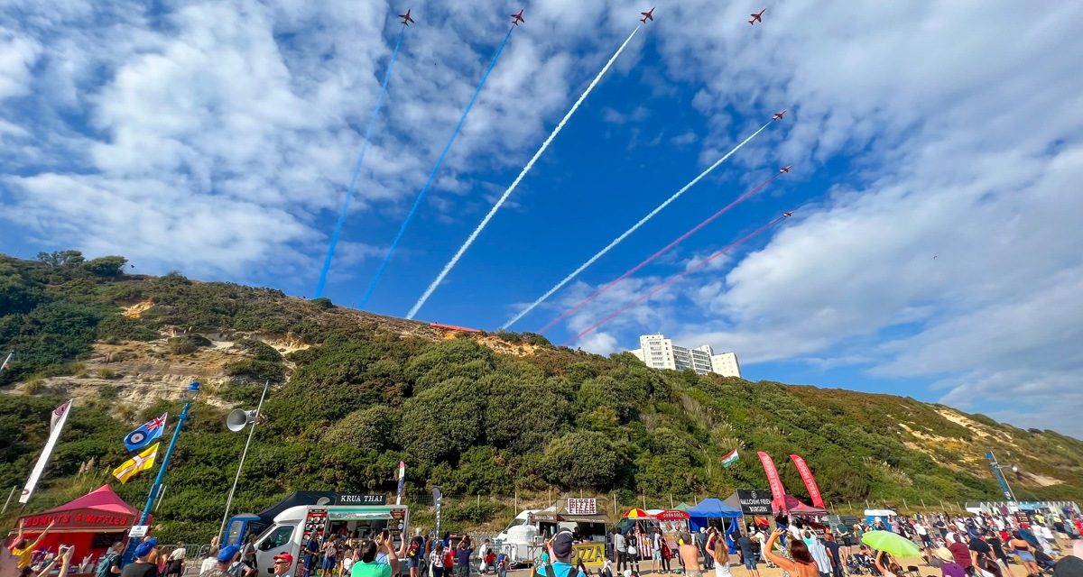 NEWS: Red Arrows confirmed for Bournemouth Air Festival