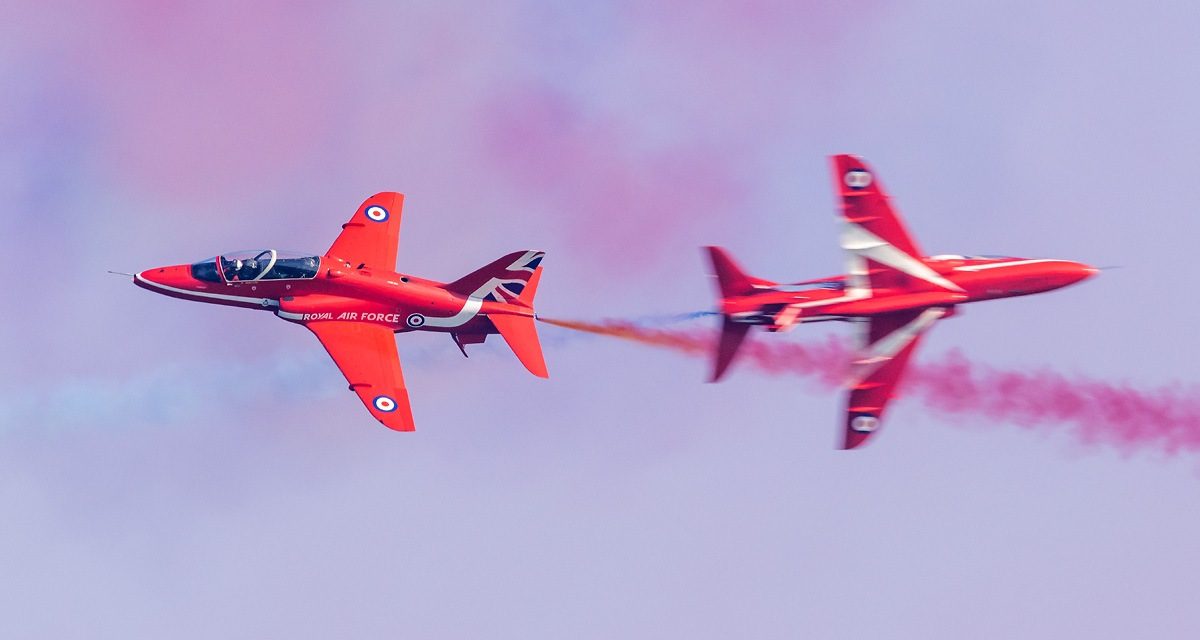 NEWS: Red Arrows and champion women aviators lead world class Eastbourne Airshow line-up